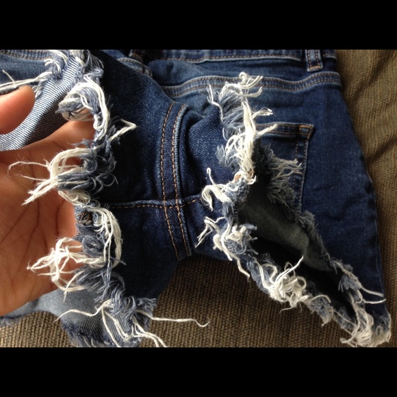 Victoria’s Secret VS Pink Short Jeans Bottom Sz 6 - Picture 5 of 7